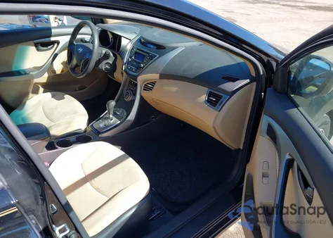 2013 Hyundai Elantra Gls z USA, uszkodzony, nr VIN KMHDH4AE4DU735957